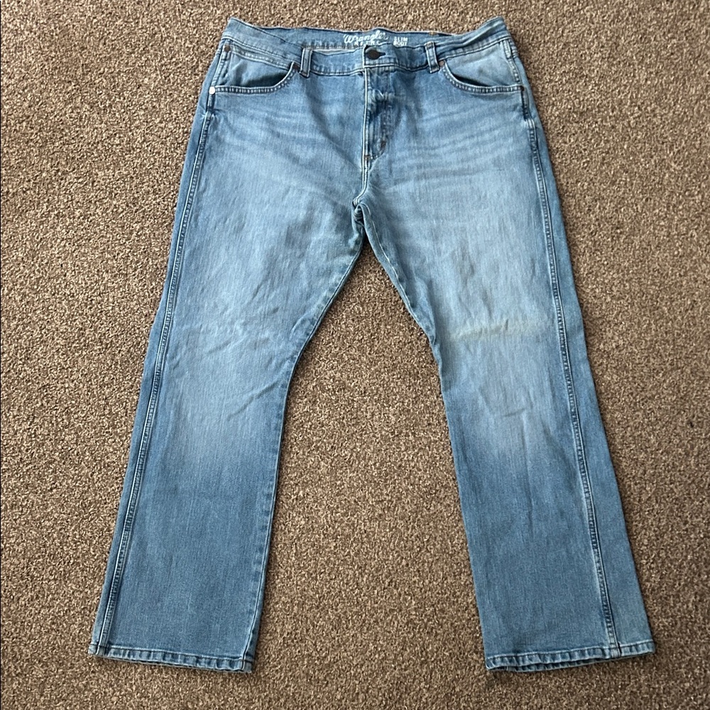 Wrangler Light Blue Straight Jeans
